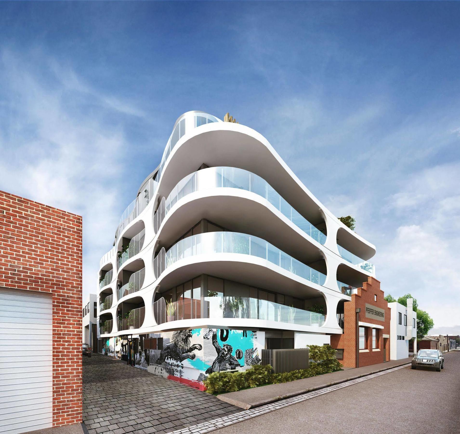 District Apartments Fitzroy Melbourne Exterior foto