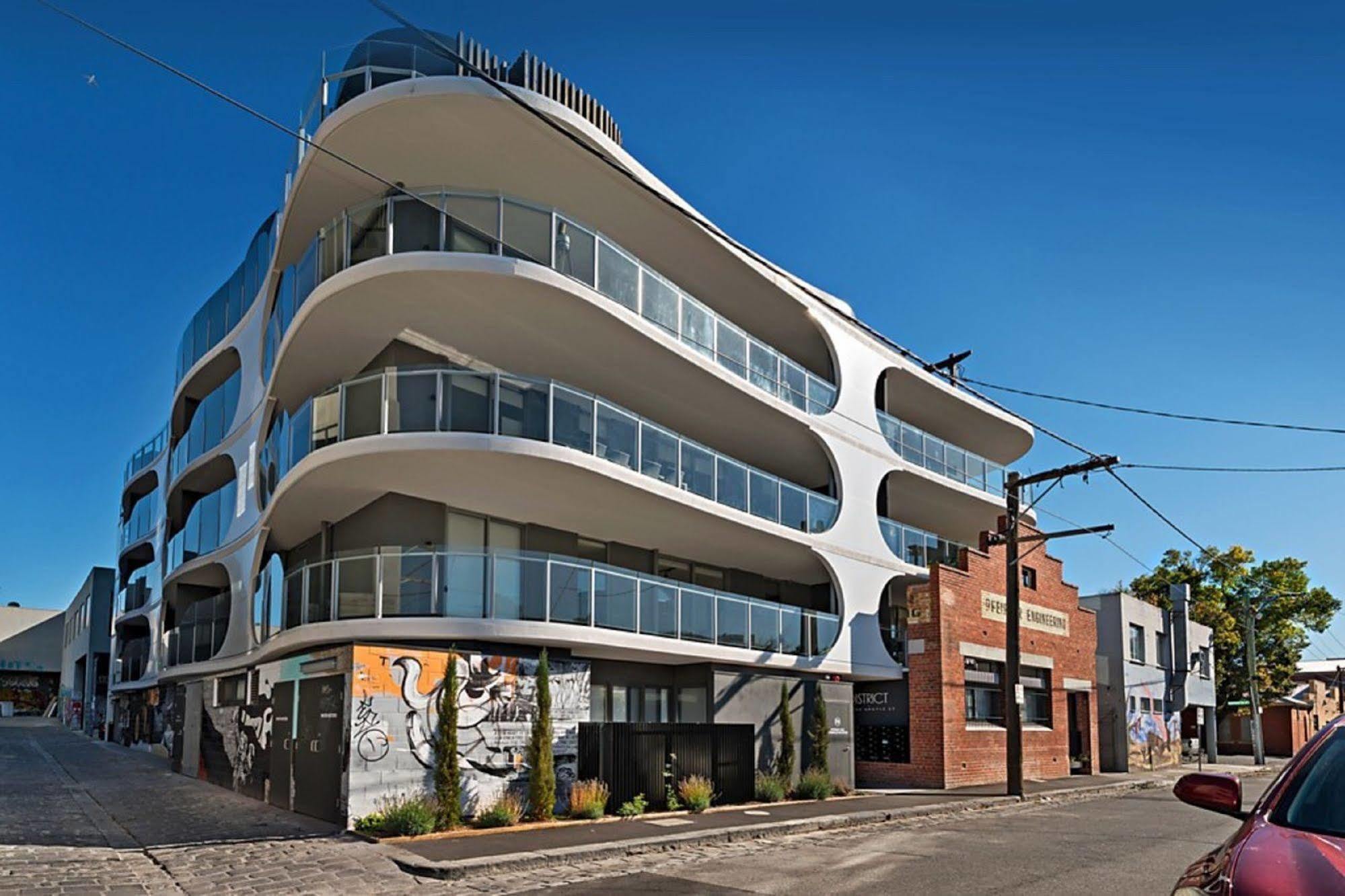 District Apartments Fitzroy Melbourne Exterior foto